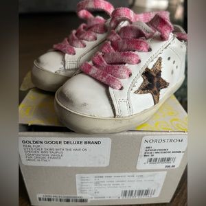Golden Goose Deluxe Toddler Baby Girl Calf Hair